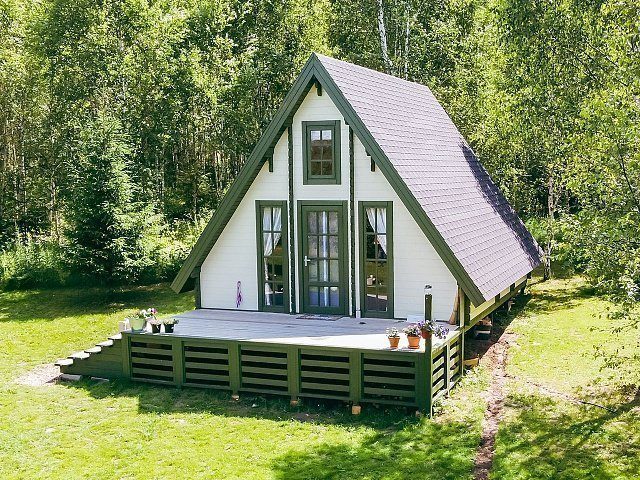 Дом-шалаш A-frame 6×4 м фото 1