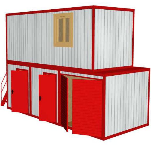 Модульная мастерская 6×3 м фото 1