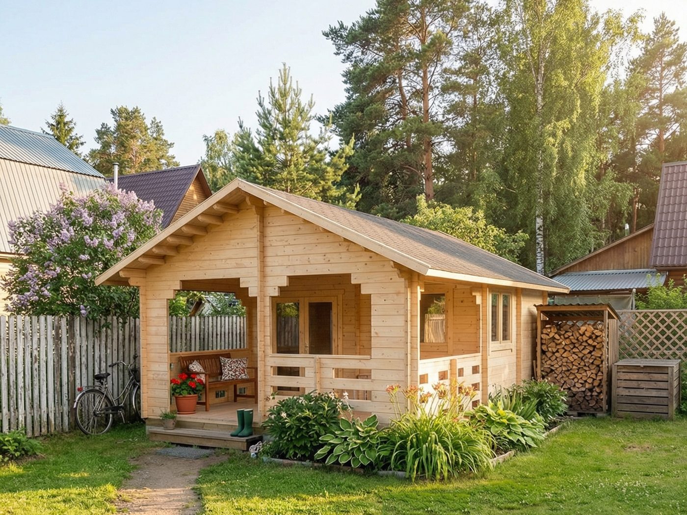 Веранда «Эвелина» 7×5 м фото 1